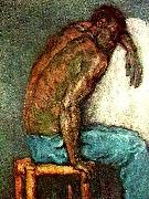 Paul Cezanne negern scipio France oil painting artist